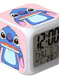 Reloj Stitch Multifunal Despertador Led Digital Luz Grafimax - Miniatura 1