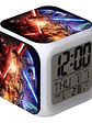 Reloj Star Wars Despertador Led Digital Luz Grafimax - Miniatura 1