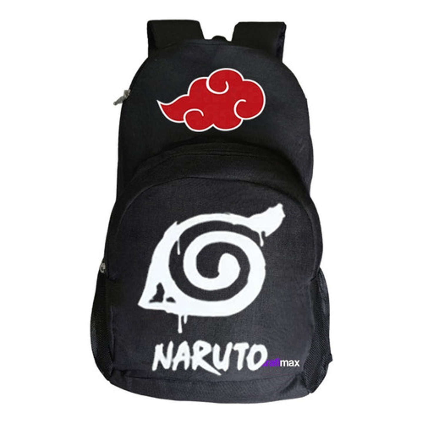 Mochila Naruto Usumaki Akatsuki Aldea De La Hoja Grafimax 1