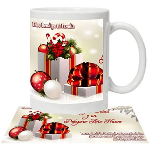 Tazón Feliz Navidad La Magia De La Navidad Grafimax