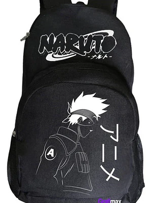 Mochila Naruto Sasuke Uchiha Anime 20Litros Negra Grafimax