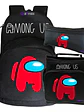 Mochila Among Us Rojo Pack Lonchera Estuche Grafimax - Miniatura 1