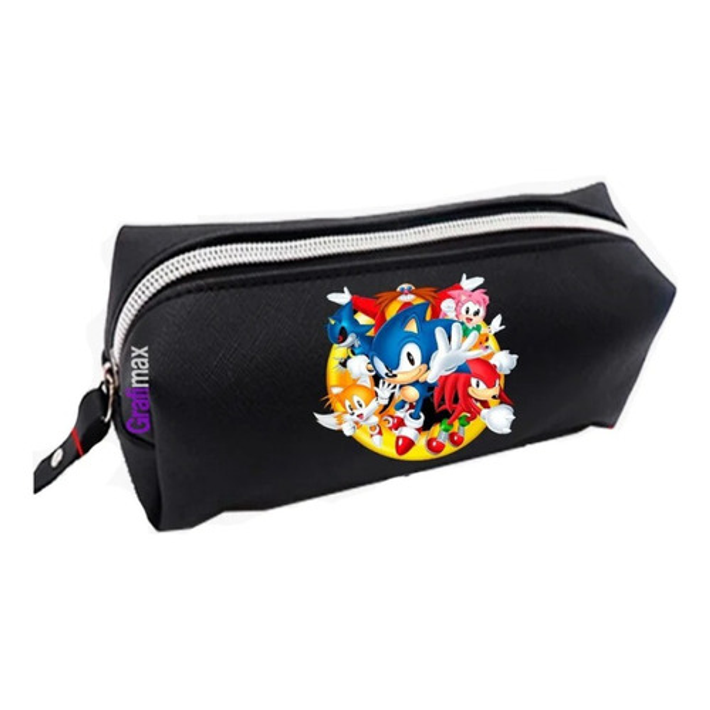 Estuche Sonic And Friends Negro Grafimax