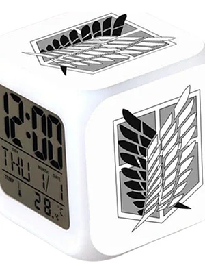Reloj Shingeki No Kyojin Anime Despertador Digital Grafimax