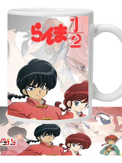 Tazón Ranma ½ Faces Tranformacion Anime Grafimax 1