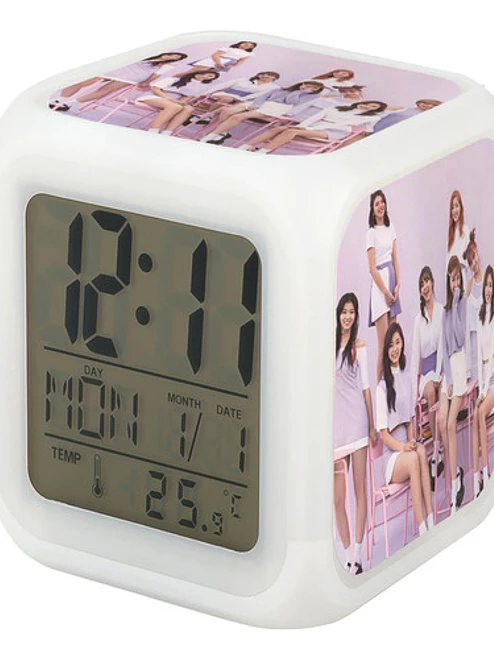 Reloj Twice Míºsica K - Pop Despertador Digital Grafimax 1