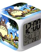 Reloj Totoro Despertador Led Digital Luz Grafimax - Miniatura 1