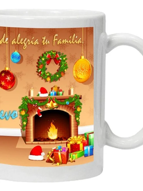 Tazón Feliz Navidad Dios Bendiga Tu Vida Grafimax 1