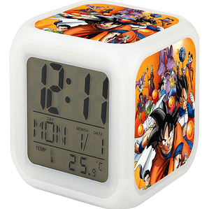 Reloj Dragon Ball Anime Despertador Digital Grafimax