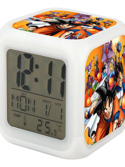 Reloj Dragon Ball Anime Despertador Digital Grafimax 1