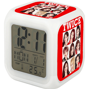 Reloj Twice Grupo K - Pop Despertador Digital Grafimax