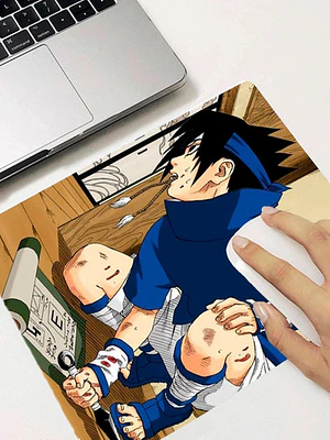 Mousepad Liso 20X17 Cm Naruto Sasuke Anime Grafimax