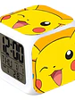 Reloj Pikachu Sonrisa Despertador Led Digital Luz Grafimax - Miniatura 1