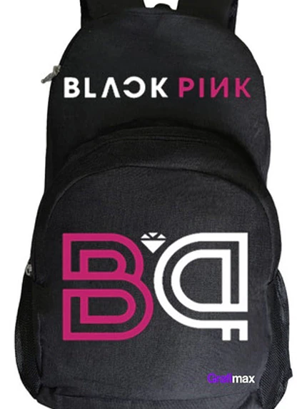 Mochila Black Pink Bp K-Pop 20L Grafimax 1