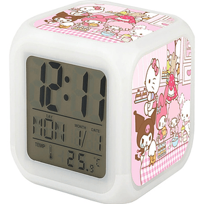 Reloj My Melody Hello Kitty Despertador Led Digital Grafimax
