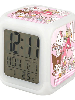 Reloj My Melody Hello Kitty Despertador Led Digital Grafimax