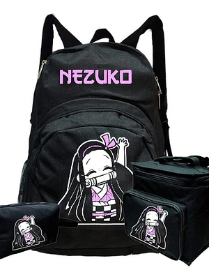 Mochila Urbana Grafimax Demon Slayer Nezuko Pack 20 Litros