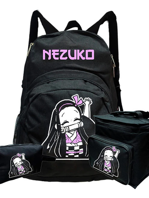 Mochila Urbana Grafimax Demon Slayer Nezuko Pack 20 Litros 1
