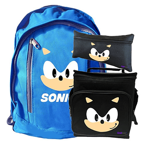 Mochila Escolar Grafimax Sonic 15L Niños Pack