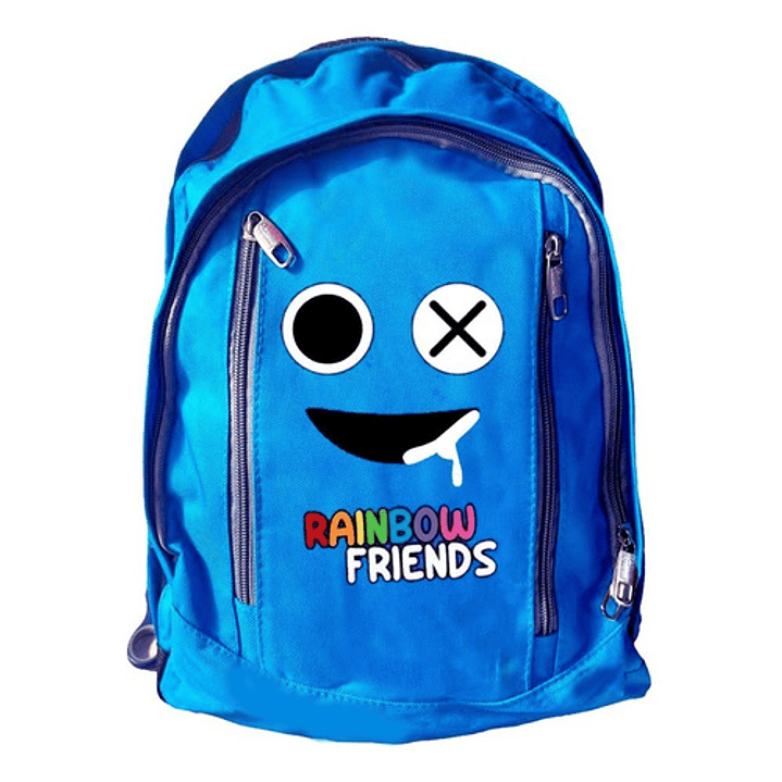 Mochila Rainbow Friends Blue Face Niños Calidad Grafimax 1