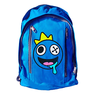 Mochila Grafimax Rainbow Friends Niños 15l Azul Escolar 