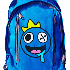 Mochila Grafimax Rainbow Friends Niños 15L Azul Escolar