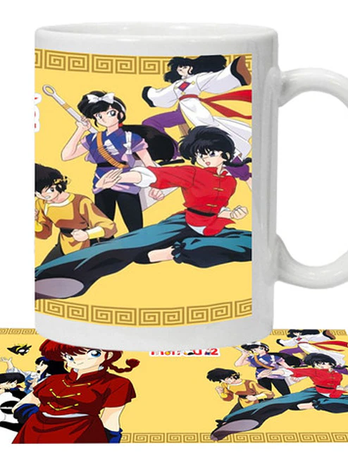 Tazón Ranma ½ Todos P Chan Anime Grafimax 1