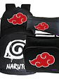 Mochila Naruto Shippuden Pack Lonchera Estuche Grafimax - Miniatura 1