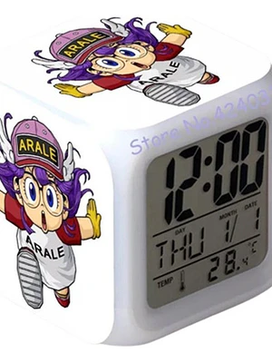 Reloj Arale Norimaki Despertador Led Digital Luz Grafimax