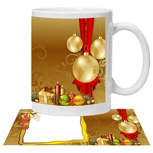 Tazón Foto Personalizada Navidad Grafimax