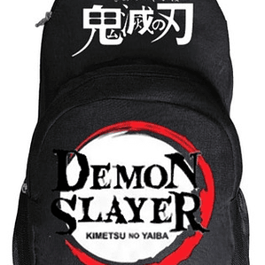 Mochila Grafimax Anime Kimetsu No Yaiba Logo 20L Urbana