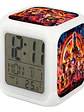 Reloj Avengers Despertador Digital Luz Led Grafimax - Miniatura 1
