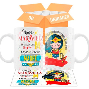 Pack 36 Tazones Dí­A De La Madre Feliz Dí­A Mamá Grafimax