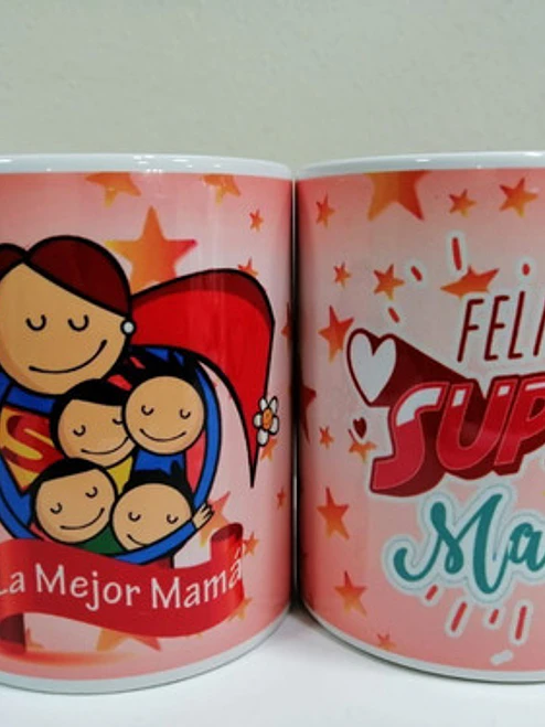 Pack 36 Tazones Dí­A De La Madre Feliz Dí­A Mamá Grafimax 9