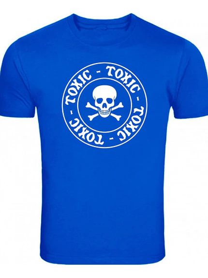 Polera Toxic Calavera Logo Grafimax 7
