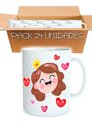 Pack 24 Tazones Dí­A De La Madre Mamá Enví­O Gratis Grafimax