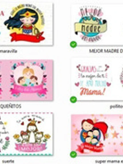 Pack 24 Tazones Dí­A De La Madre Mamá Enví­O Gratis Grafimax 3