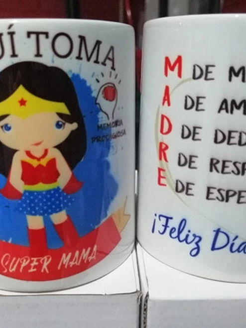 Pack 24 Tazones Dí­A De La Madre Mamá Enví­O Gratis Grafimax 8