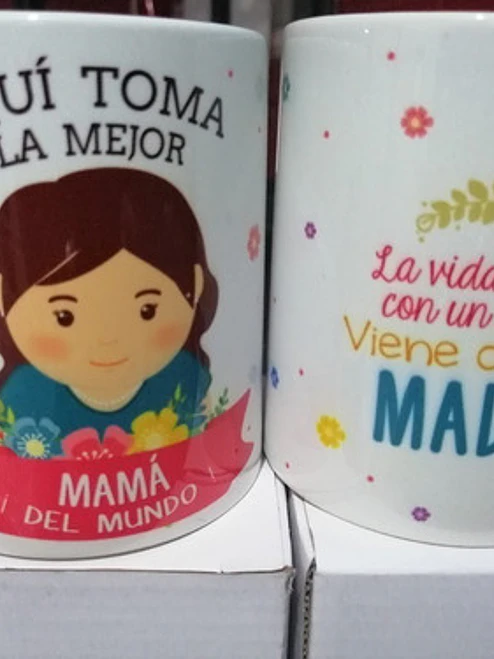 Pack 24 Tazones Dí­A De La Madre Mamá Enví­O Gratis Grafimax 10