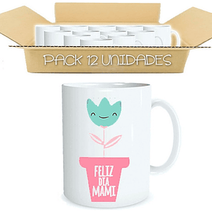 Pack 12 Tazones Dí­A De La Madre Mamá Enví­O Gratis Grafimax