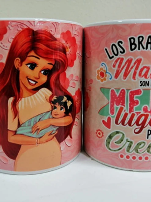 Pack 12 Tazones Dí­A De La Madre Mamá Enví­O Gratis Grafimax 10
