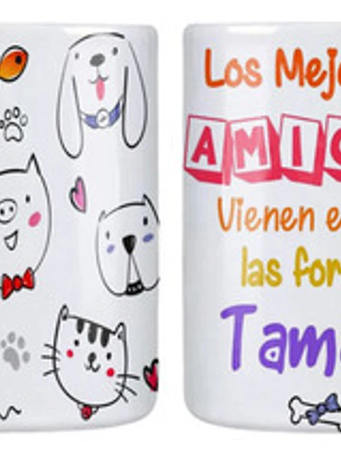 Tazón Los Mejores Amigos Vienen En Todas Las Formas Grafimax 1