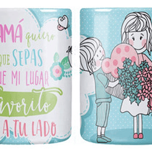 Tazón Dí­A De La Madre Quiero Que Sepas Grafimax