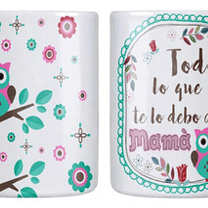 Tazón Dí­A De La Madre Todo Lo Que Soy Grafimax