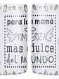 Tazón Dí­A De La Madre Mamá Primeriza Más Dulce Grafimax - Miniatura 1
