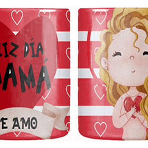 Tazón Dí­A De La Madre Feliz Dí­A Mamá Te Amo Grafimax