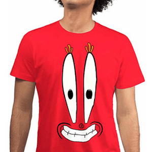 Polera Don Cangrejo Roja Grafimax