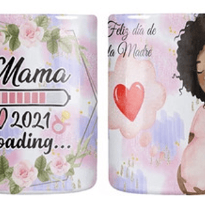 Tazón Personalizado Dí­A De La Madre Mamá Loading Grafimax