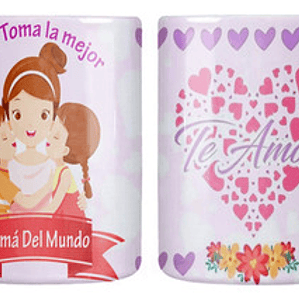 Tazón Dí­A De La Madre La Mejor Mamá Del Mundo Grafimax