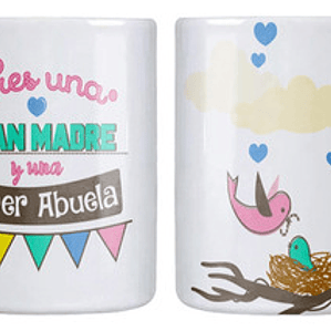 Tazón Dí­A De La Madre Gran Madre Y Super Abuela Grafimax